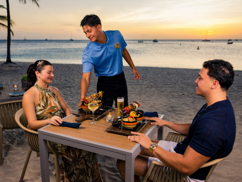 MooMba Beach Bar & Restaurant — Oceanfront Dinner on Palm Beach