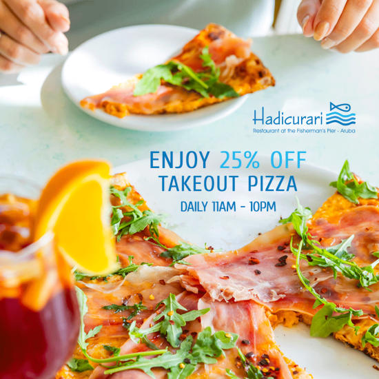 25% Off Takeout Pizza